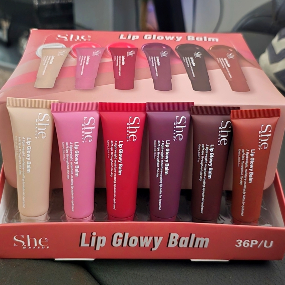 SHE LIP GLOWY BALM!LADIES THESE ARE JUST LIKE SUMMER FRIDAY.